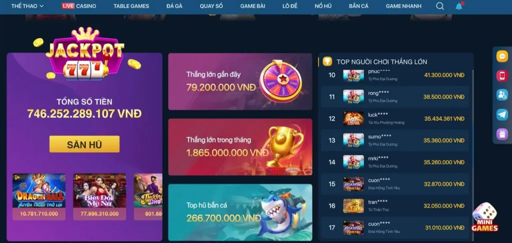 Các trò chơi cá cược đa dạng tại NET1: Thể thao, Casino, Bắn cá, Nổ hũ, Đá gà